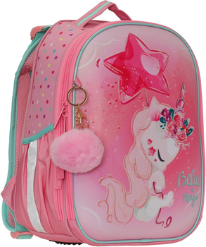 Ранец Class SchoolCase Mini Unicorn 35 х 27 х 16 см 2 отделения Розовый (2405C) (8591662240504) 