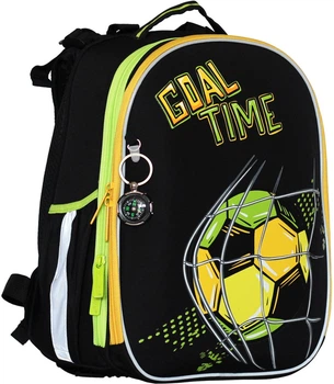Ранец Class SchoolCase Mini Football 35 х 27 х 16 см 2 отделения Черный (2410C) (8591662241006)