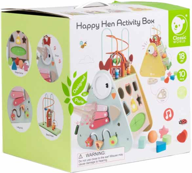 Розвиваюча іграшка Classic World Happy Hen Activity Box (6927049021725)