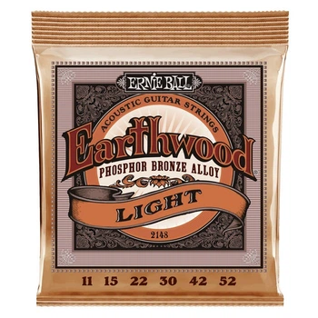 Струны Ernie Ball 2148 Earthwood Phosphor Bronze 11-52 Light