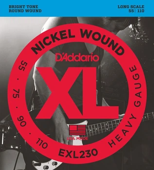 Струны DAddario EXL230 XL 55-110 Heavy 4-string