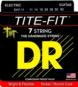 Струны DR EH7-11 Tite-Fit 11-60 - 7 string