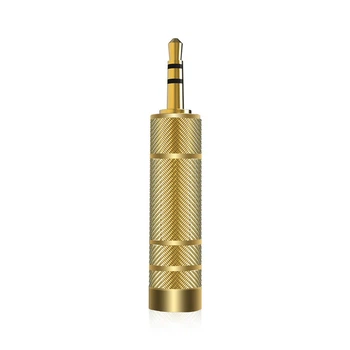 Переходник с jack 6.35mm на mini-jack 3.5mm Gstar P-412