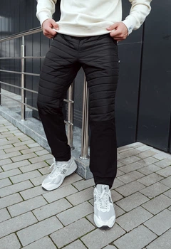 Утепленные Мужские Спортивные Штаны Staff Для Мужчины Ap Black XL (238551)