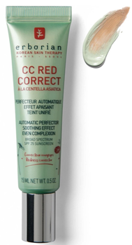 CC krem Erborian Red Correct korygujący 15 ml (6AA30211) (8809255783780)