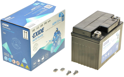 Аккумуляторная батарея Exide AGM 3 А/час 50 A 113 x 70 x 85 мм (-/+) B0 (AGM12-4)