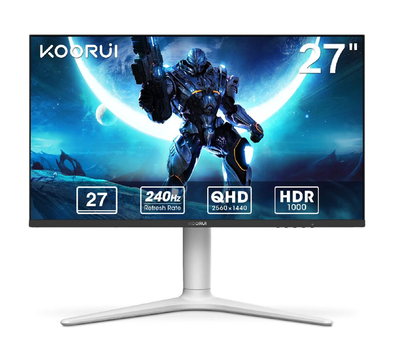 Монітор KOORUI 27 Gaming VA/mini-LED QHD 240HZ HDR1000 (GN10) (KOORUI-GN10)