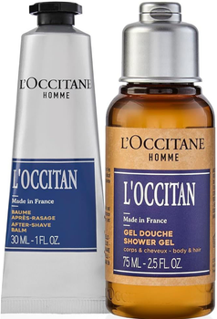 Zestaw kosmetyków do pielęgnacji męski L'Occitane en Provence Surprise Box Żel pod prysznic 75 ml + Balsam po goleniu 30 ml (3253581698549)