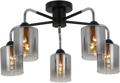 Люстра Wunderlicht Е27 5х60W OM8144-45 для кухни, спальни, гостинной