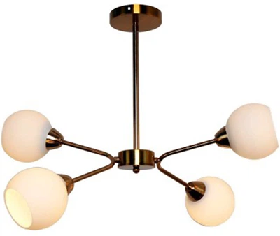 Люстра Wunderlicht Е27 4х60W JS1373-44 для кухни, спальни, гостинной