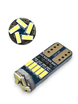 Светодиодная лампа&nbsp;Т10 W5W 15SMD 4014 canbus Autoexpect 12V Белая (11771)