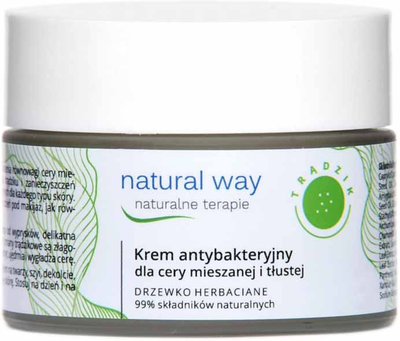 Антибактеріальний крем Natural Way 50 мл (5905669806060)