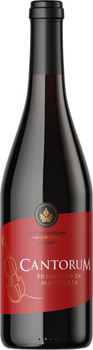 Вино Cantorum PRIMITIVO DI MANDURIA DOC виноградное натуральное красное сухе 0.75 л 14% (8020685019618)