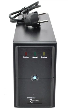 Источник бесперебойного питания Ritar 500 ВА / 300 Вт / 7 А*ч (E-RTM500L)
