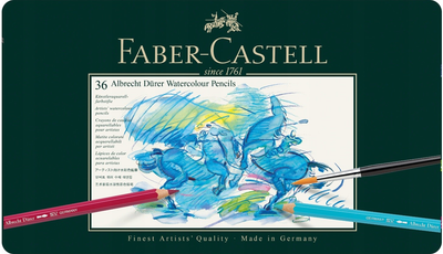 Zestaw kolorowych akwarelowych kredek Faber-Castell Albrecht Dürer 36 sztuk (4005401175360)