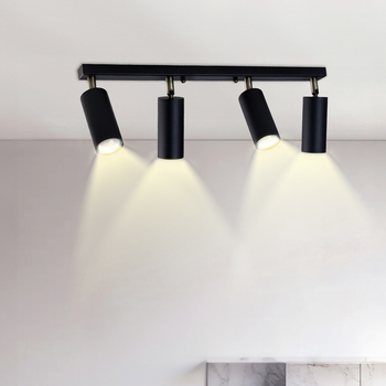 Светильник потолочный MSK Electric Tube спот с поворотным механизмом NL 1105-4 BK