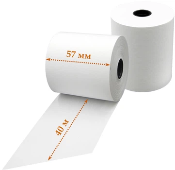 Кассовая термолента Tama 57 мм х 40 м 10 шт (28934)