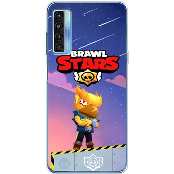 Силіконовий Чохол з Картинкою для TCL 20L Plus Принт (Бравл Старс Ворон, Brawl Stars Crow) (56080-ysm018)
