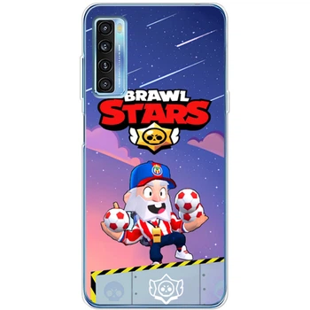 Силіконовий Чохол з Картинкою для TCL 20L Plus Принт (Бравл Старс Динамайк, Brawl Stars Dynamike) (56080-ysm021)