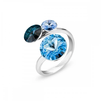 Срібна каблучка Spark зі Swarovski Lollipop P11223M