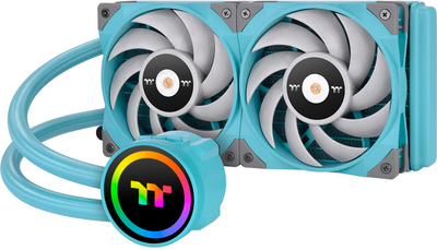 Система водяного охлаждения Thermaltake Toughliquid 240 ARGB Sync Turkus (CL-W319-PL12TQ-A)
