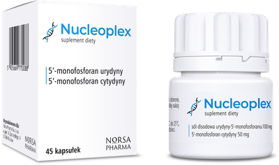 Дієтична добавка Norsa Pharma Nucleoplex 45 капсул (5905669770088)