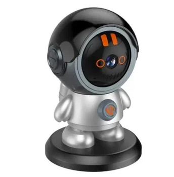 Поворотная беспроводная Wi-Fi видеокамера 3MP видеоняня Робот с датчиком движения 355 градусов UKC HD Smart Camera ART 8936 Астронавт