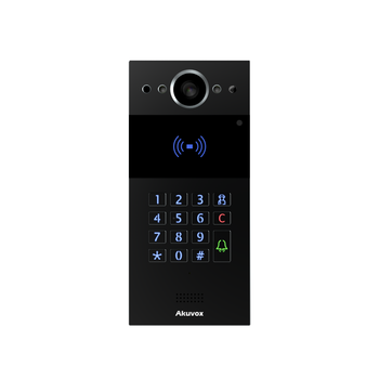 Багатоабонентна панель виклику AKUVOX R20K Black