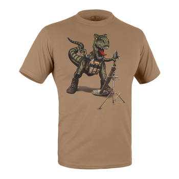 Футболка з малюнком MORTAR 2XL Coyote Brown