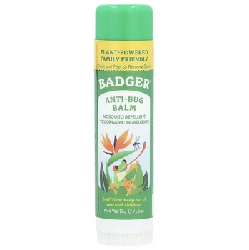 Бальзам от укусов насекомых, Badger, After-Bug, 17 г