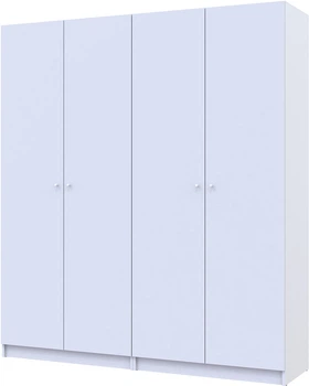 Комплект Doros Промо с полками 2+2 ДСП 180х48х204 см Белый (44900288)