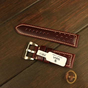 Ремешок кожаный SL Genuine Leather 26 мм P-79.02.4