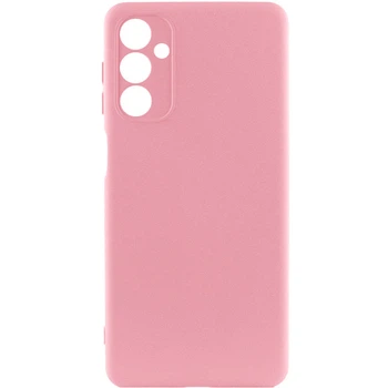 Протиударний чохол TPU GETMAN Liquid Silk Full Camera для Samsung Galaxy A25 5G Рожевий/Pink