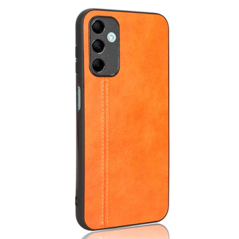 Чехол Cosmiс Leather Case для Samsung Galaxy S21 FE Orange