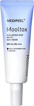 Солнцезащитный увлажняющий крем для лица MEDI-PEEL Hyaluronic Acid Aqua Mooltox AIR FIT Sun Cream SPF 50+ 50 мл (8809941822199)