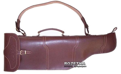 Чехол Медан кожаный классический 84 см для оружия с откидывающимися стволами (2100)