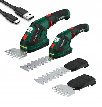 Аккумуляторный кусторез Parkside PGSA 4 A2 2w1 4V триммер для травы