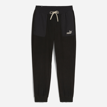 Спортивні штани чоловічі Puma Ess Elevated Pants 68531701 S Чорні (4067982675615)