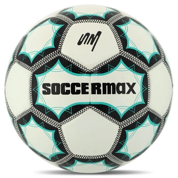 Мяч футбольный Soccermax Kick Off 8079 размер №5 White-Mint