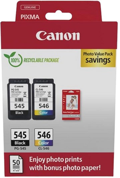Набор картриджей Canon PG-545/CL-546 8 + 9 мл Black/Color(8287B008)