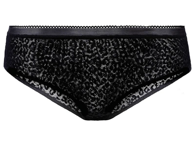 Трусики-хипстеры из эластичной сеточки для женщины Esmara LYCRA® 423898-1 S Черный