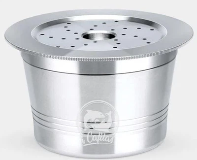 Многоразовая капсула iCafilas из нержавеющей стали для кофемашин Tchibo, Cafissimo, Cafitaly, K-Fee