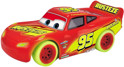 Lightning McQueen Dickie Jada Toys RC Cars Glow Racers (4006333086427)