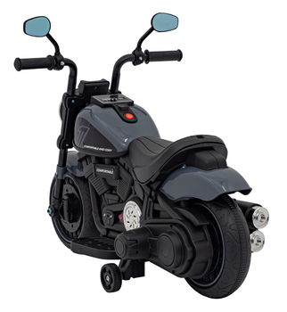 Motocykl elektryczny Ramiz Chopper Faster Szary (5903864941036)