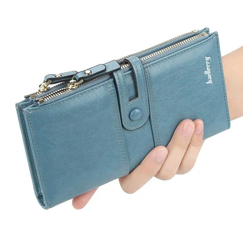 Кошелек женский бирюзовый код 468