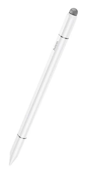 Стилус HOCO GM111 3 in 1 / подходит для смартфонов и планшетов / функция шариковой ручки / (белый)