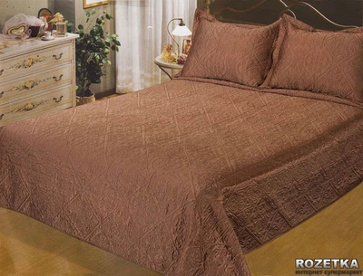 Покрывало Zastelli Chokolate 240x260 + 2 наволочки