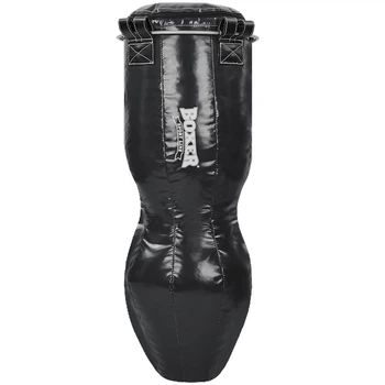 Мішок боксерський Силуэт ПВХ h-120см BOXER Sport (наповнювач-білизна х-б, Чорний)