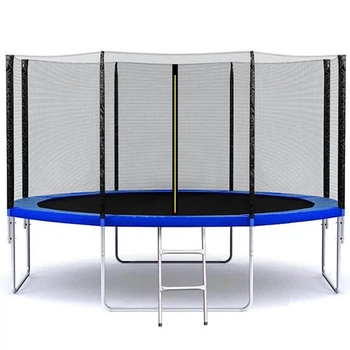 Батут с сеткой и лестницей Sky Jump 404 см (13ft-SkyJump)
