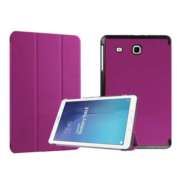 Чехол книжка для планшета Samsung Galaxy Tab E 9.6 SM-T560 и SM-T561 Фиолетовый
